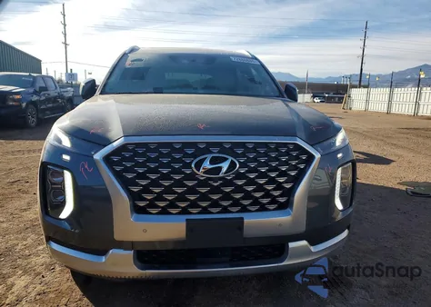 2021 Hyundai Palisade Calligraphy z USA, uszkodzony, nr VIN KM8R7DHE8MU251935